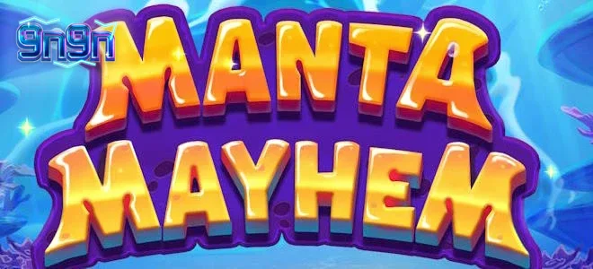 Tampilan visual karakter laut dalam slot Manta Mayhem
